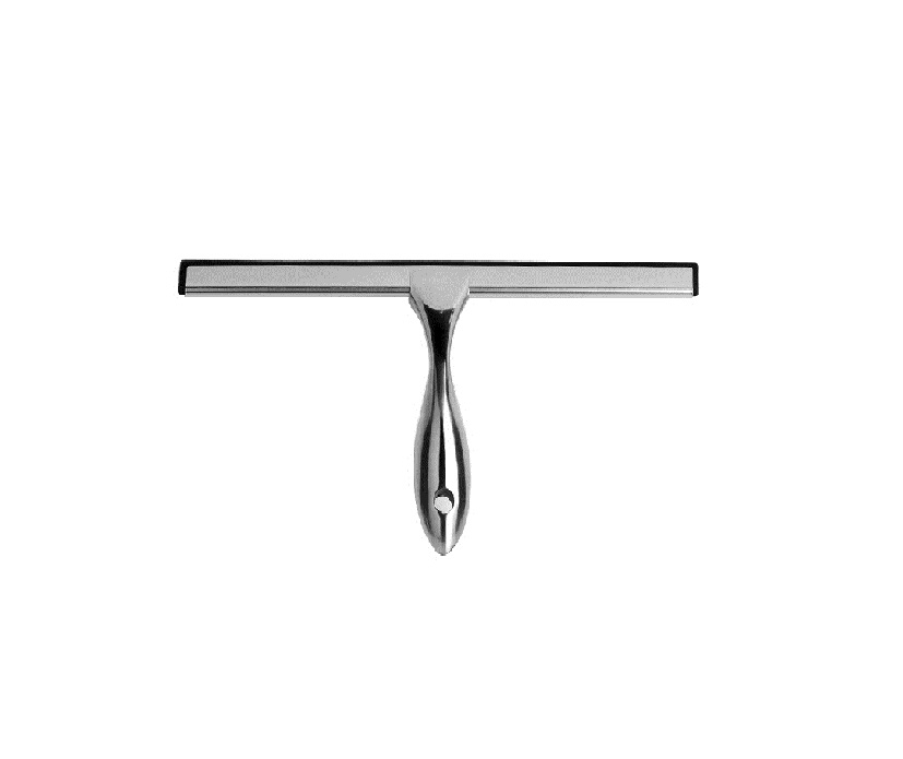 Glass squeegee stainless steel silver color Model GB_glass squeegee